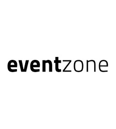 Eventzone Logo mit Bewertungshinweis