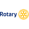Logo vom Rotary Club – Bühnenauftritt